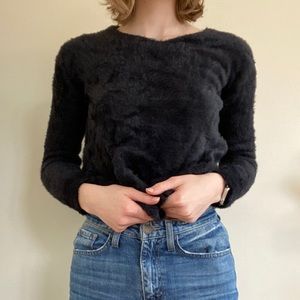 Aunt Marie’s Fuzzy Sweater